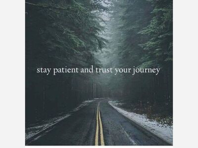 Be Grateful, Stay Patient, and Trust Your Journey
