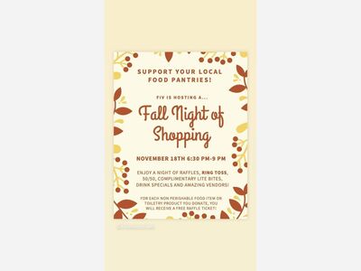 A Fall Night of Shopping at Fire Island Vines (FIV) in Bay Shore 