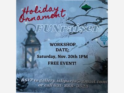 Holiday Ornament Fundraiser and Workshop