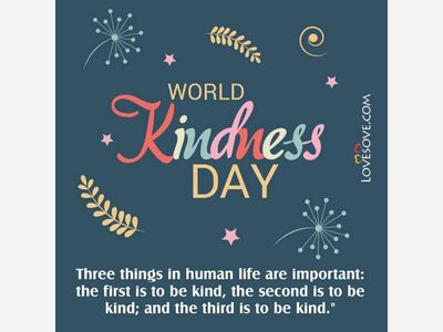 World Kindness Day 2021