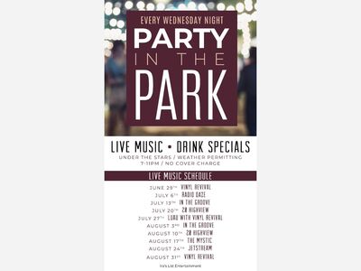 Party in the Park at The Heritage Club at Bethpage this Summer