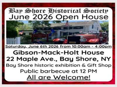 Bay Shore Historical Society 2026 Open House 