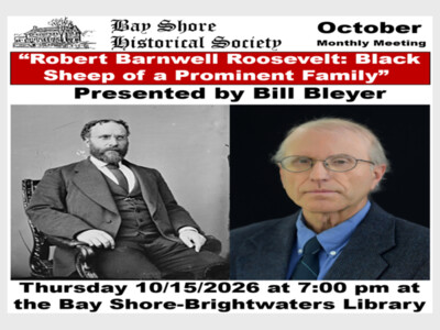 Bay Shore Historical Society October Monthly Meeting

