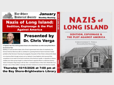 Bay Shore Historical Society January Monthly Meeting