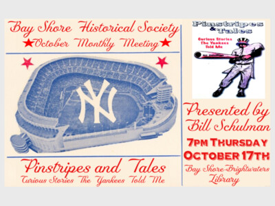 Bay Shore Historical Society October Meeting