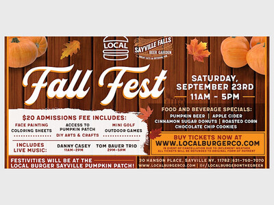 Fall Festival at Local Burger in Sayville